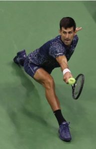 Novak Djokovic at 2018 US Open