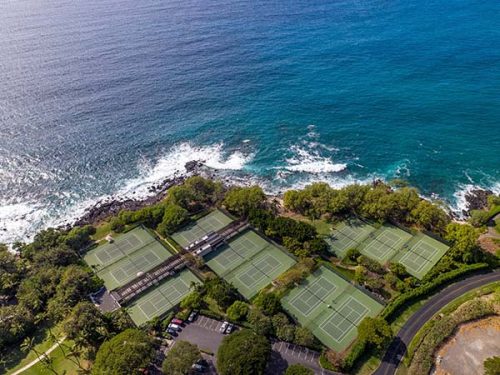 Mauna Kea Beach Hotel Tennis Courts