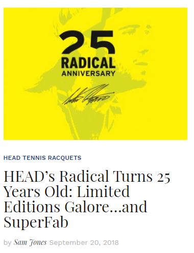 Head Radical 25 year Anniversary Blog Snippet