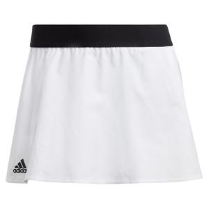 Adidas Womens Escouade Tennis Skirt in White