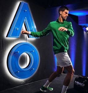 Novak Djokovic Australian Open 2020
