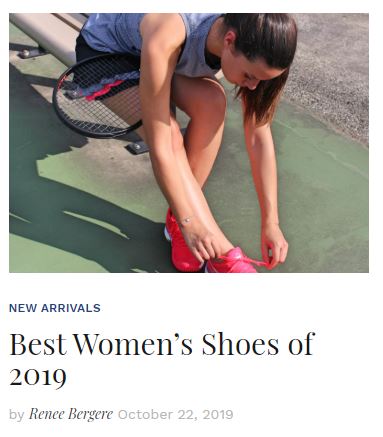 Best Women's Tennis Shoes for 2019 Blog Snippet