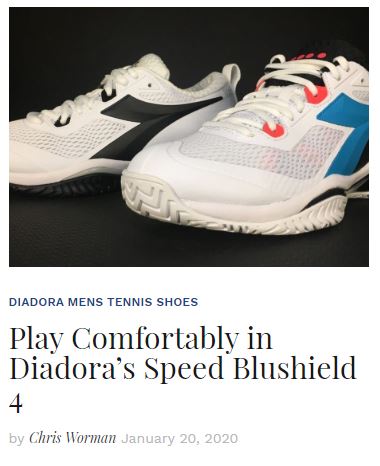 Diadora Speed Blushield 4 Tennis Shoe Preview Blog