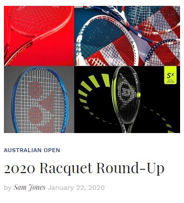 2020 Tennis Racquet Round-Up Blog