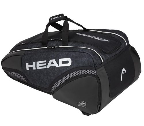 Head Djokovic 12R Monstercombi Tennis Bag All Black