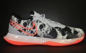 Rafael Nadal's Asteroid Vapor Cage 4 Tennis Shoes Lateral Side