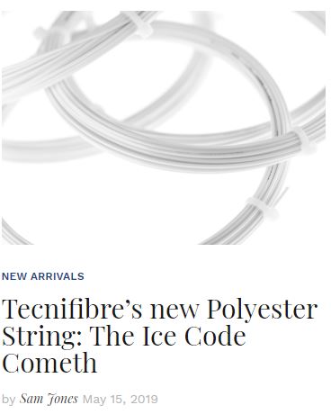 Tecnifibre Ice Code String Review Blog