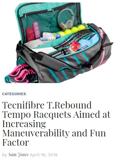 Tecnifibre T-Rebound Tempo 2 Racquet Blog