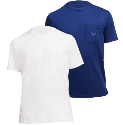 Nike Rafa Court Essentials Short Sleeve Tee White and Blue