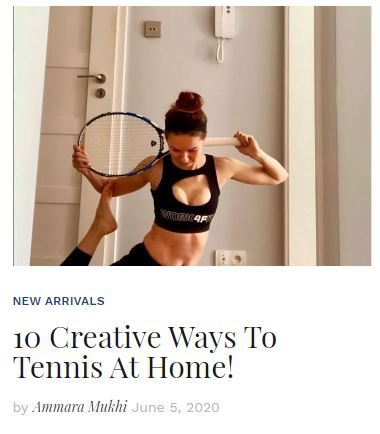 10 Creative Ways to Play Tennis at Home blog