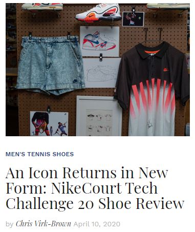 Nike Tech Challenge 20 an Icon Returns blog
