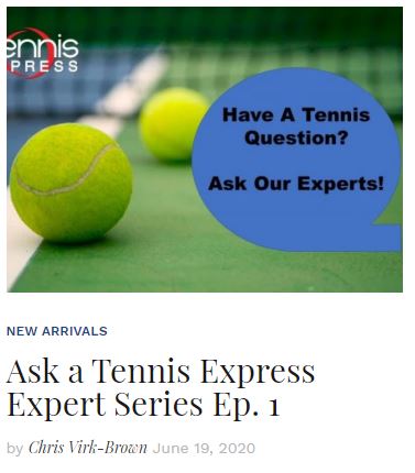 Ask a Tennis Express Expert Blog