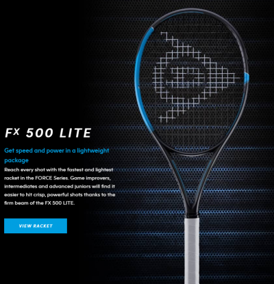 Dunlop FX 500 Lite Tennis Racquet