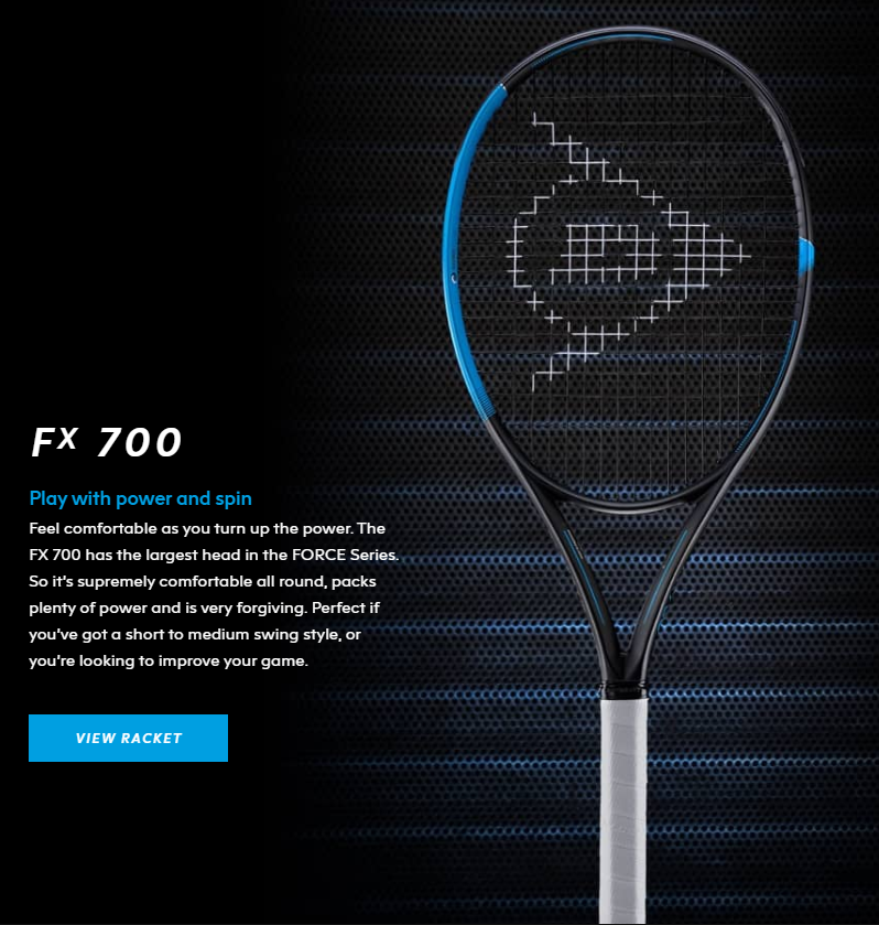 Dunlop FX 700 Tennis Racquet