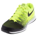 Nike Men's Air Zoom Vapor X Tennis Shoes in Black and Volt