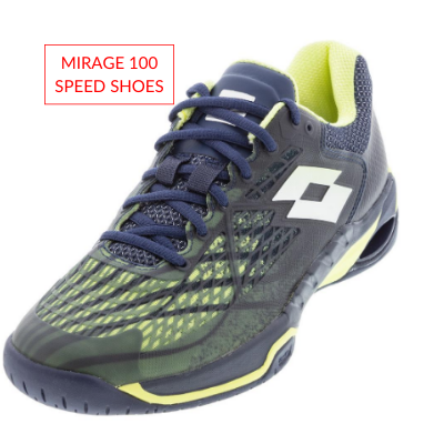 Men's Lotto Tennis Fall Apparel Mirage 100 Speed Shoes