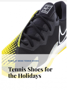 New Tennis Shoes Holidays